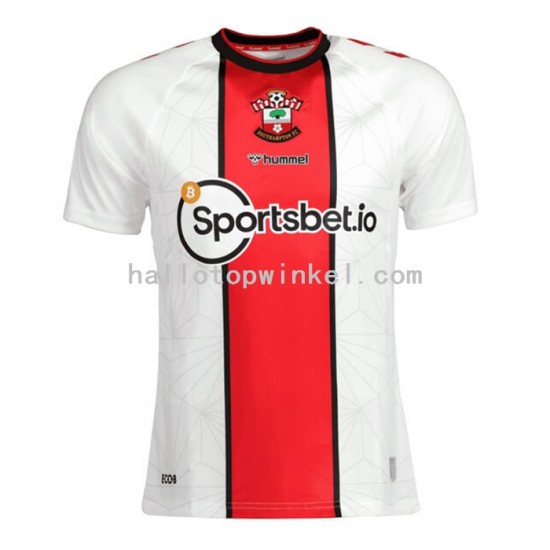 Southampton Voetbalshirt Heren Thuis Tenue 2022-2023 Korte Mouw