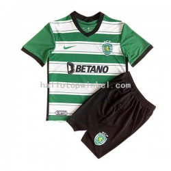 Sporting CP Voetbalshirt Kleuters/Kids Thuis Tenue 2022-2023 Korte Mouw