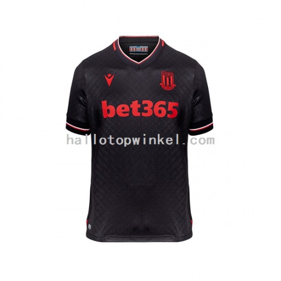 Stoke City Voetbalshirt Heren Uit Tenue 2022-2023 Korte Mouw