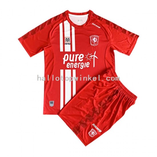 Twente Voetbalshirt Kleuters/Kids Thuis Tenue 2022-2023 Korte Mouw