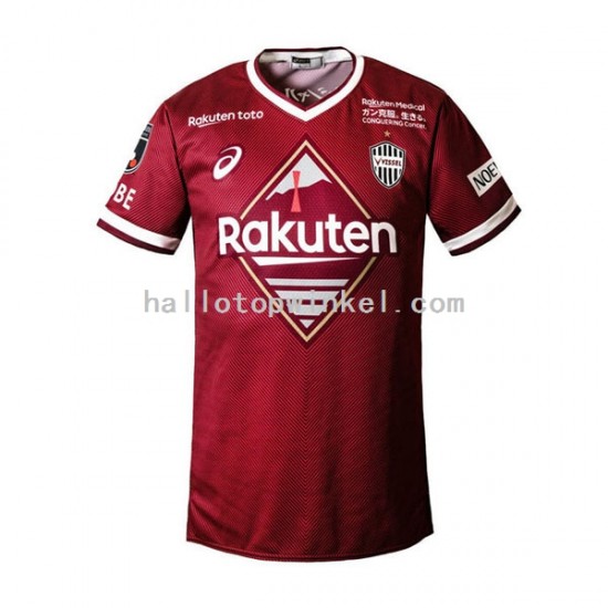 Vissel Kobe Voetbalshirt Heren Thuis Tenue 2022 Korte Mouw