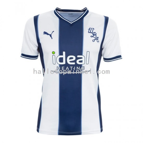 West Bromwich Albion Voetbalshirt Heren Thuis Tenue 2022-2023 Korte Mouw