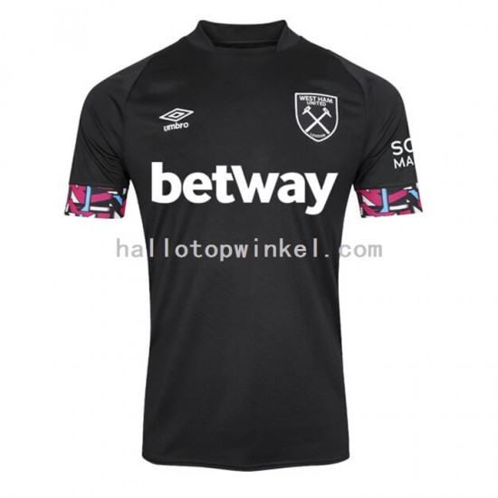 West Ham United Voetbalshirt Heren Uit Tenue 2022-2023 Korte Mouw