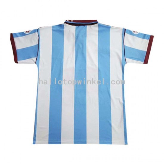 West Ham United Voetbalshirt Retro Heren Uit Tenue 1991-1992 Korte Mouw