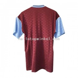 West Ham United Voetbalshirt Retro Heren Thuis Tenue 1989-1990 Korte Mouw