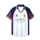 West Ham United Voetbalshirt Iron Maiden Retro Heren Uit Tenue 1999 Korte Mouw