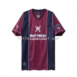 West Ham United Voetbalshirt Iron Maiden Retro Heren Uit Tenue 2011 Korte Mouw