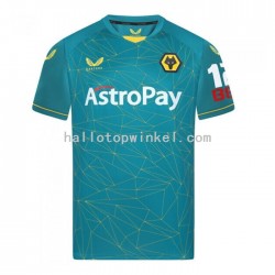 Wolverhampton Wanderers Voetbalshirt Heren Uit Tenue 2022-2023 Korte Mouw