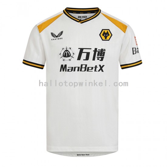 Wolverhampton Wanderers Voetbalshirt Heren Derde Tenue 2022-2023 Korte Mouw