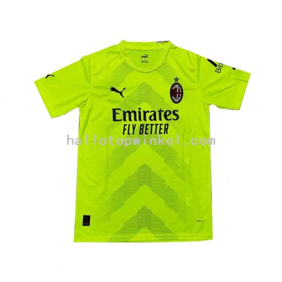 AC Milan Voetbalshirt Doelman Heren Thuis Tenue 2022-2023 Korte Mouw