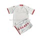 AS Monaco Voetbalshirt Kleuters/Kids Thuis Tenue 2022-2023 Korte Mouw