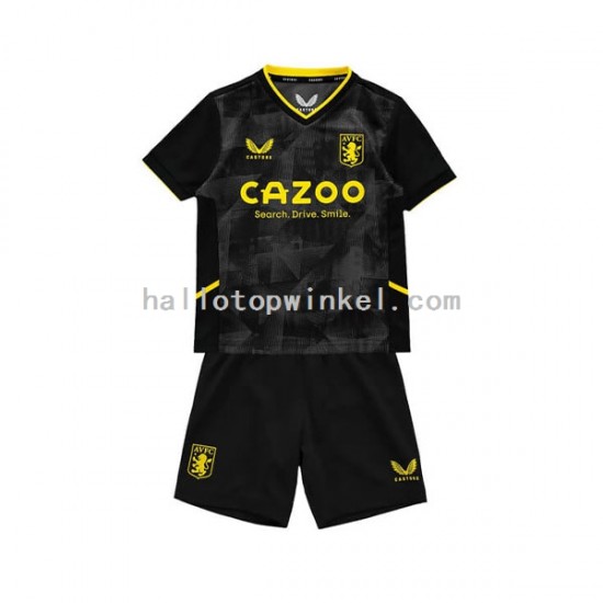 Aston Villa Voetbalshirt Kleuters/Kids Derde Tenue 2022-2023 Korte Mouw