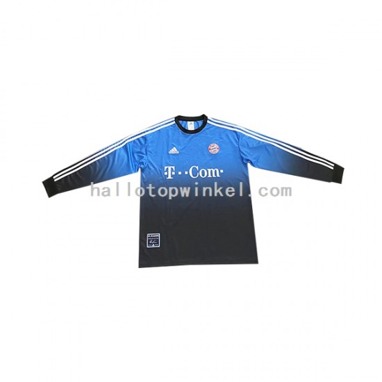 FC Bayern München Voetbalshirt Doelman Retro Heren Thuis Tenue 2002-2003 Lange Mouw