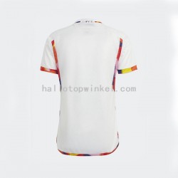 België Voetbalshirt Heren Uit Tenue WK 2022 Korte Mouw