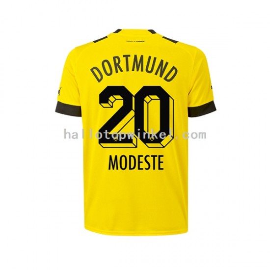 Borussia Dortmund Voetbalshirt Anthony Modeste 20 Heren Thuis Tenue 2022-2023 Korte Mouw