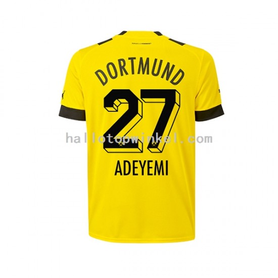 Borussia Dortmund Voetbalshirt Karim Adeyemi 27 Heren Thuis Tenue 2022-2023 Korte Mouw