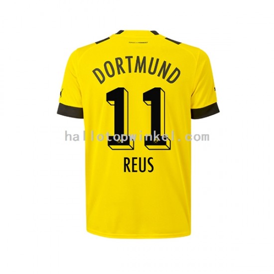 Borussia Dortmund Voetbalshirt Marco Reus 11 Heren Thuis Tenue 2022-2023 Korte Mouw
