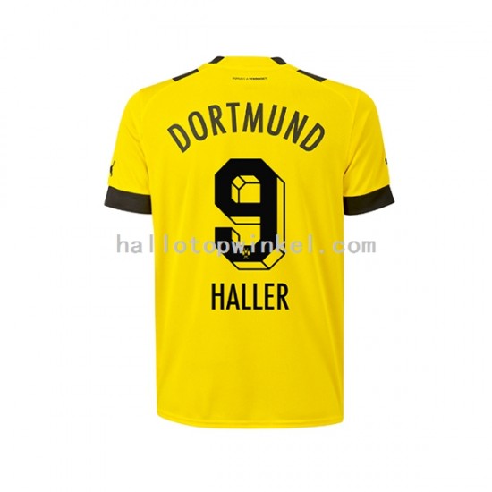 Borussia Dortmund Voetbalshirt Sebastien Haller 9 Heren Thuis Tenue 2022-2023 Korte Mouw