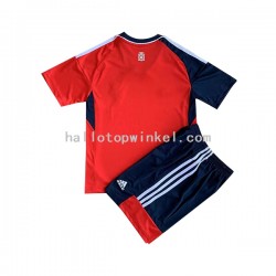 CA Osasuna Voetbalshirt Kleuters/Kids Thuis Tenue 2022-2023 Korte Mouw