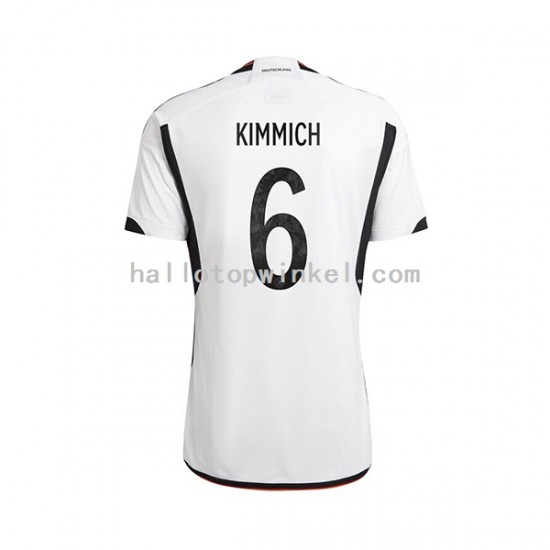 Duitsland Voetbalshirt Joshua Kimmich 6 Heren Thuis Tenue WK 2022 Korte Mouw