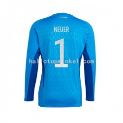 Duitsland Voetbalshirt Manuel Neuer 1 Doelman Heren Thuis Tenue WK 2022 Korte Mouw