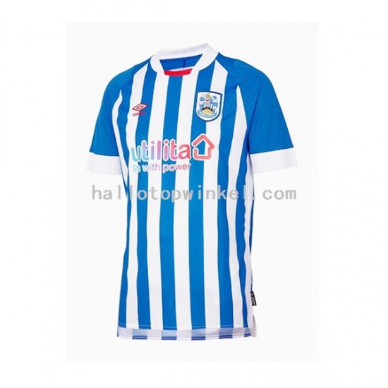 Huddersfield Voetbalshirt Heren Thuis Tenue 2022-2023 Korte Mouw