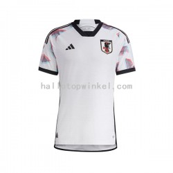 Japan Voetbalshirt Heren Uit Tenue WK 2022 Korte Mouw