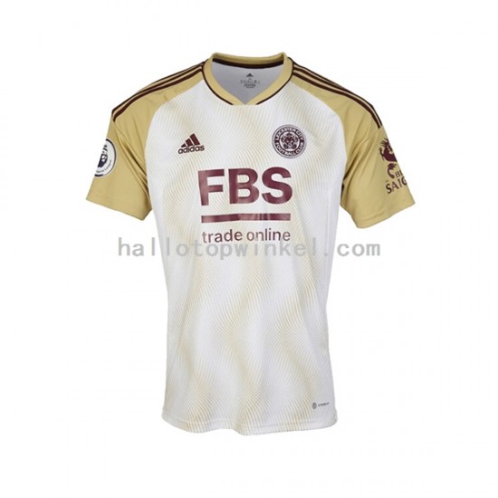 Leicester City Voetbalshirt Heren Derde Tenue 2022-2023 Korte Mouw