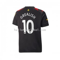 Manchester City Voetbalshirt Grealish 10 Heren Uit Tenue 2022-2023 Korte Mouw