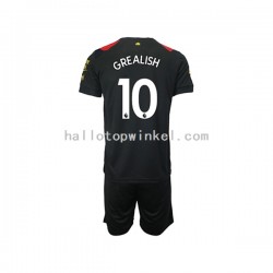 Manchester City Voetbalshirt Grealish 10 Kleuters/Kids Uit Tenue 2022-2023 Korte Mouw
