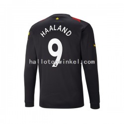 Manchester City Voetbalshirt Haaland 9 Heren Uit Tenue 2022-2023 Lange Mouw