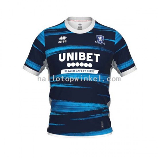 Middlesbrough Voetbalshirt Heren Uit Tenue 2022-2023 Korte Mouw