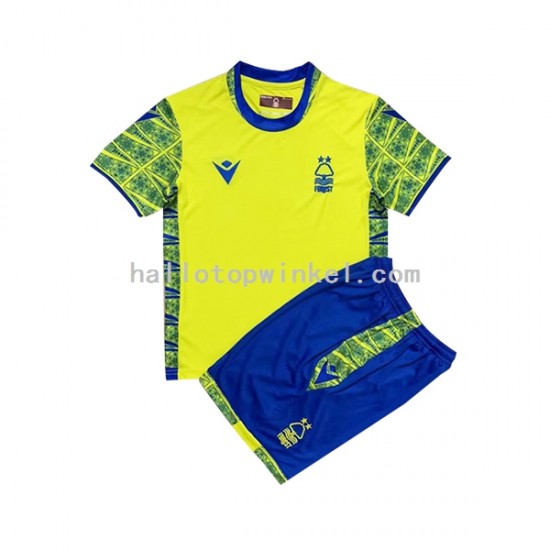 Nottingham Forest Voetbalshirt Kleuters/Kids Uit Tenue 2022-2023 Korte Mouw