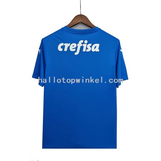 Palmeiras Voetbalshirt Doelman Heren Uit Tenue 2022-2023 Korte Mouw