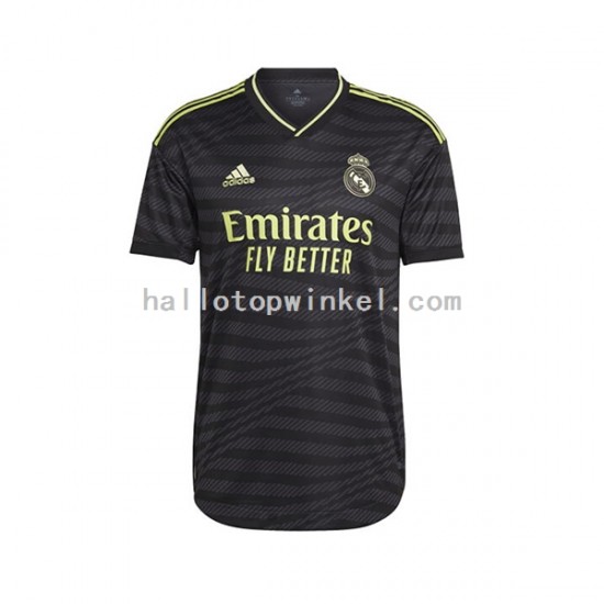 Real Madrid Voetbalshirt Heren Derde Tenue 2022-2023 Korte Mouw