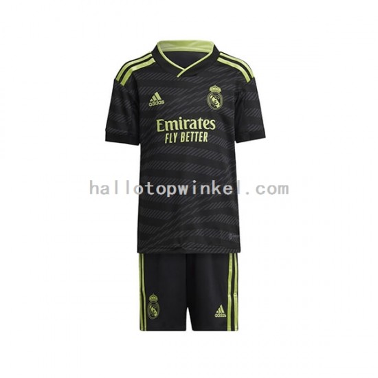 Real Madrid Voetbalshirt Kleuters/Kids Derde Tenue 2022-2023 Korte Mouw