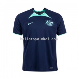 Australië Voetbalshirt Heren Uit Tenue WK 2022 Korte Mouw