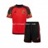 België Voetbalshirt Kleuters/Kids Thuis Tenue WK 2022 Korte Mouw