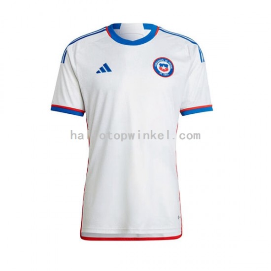 Chili Voetbalshirt Heren Uit Tenue 2022 Korte Mouw
