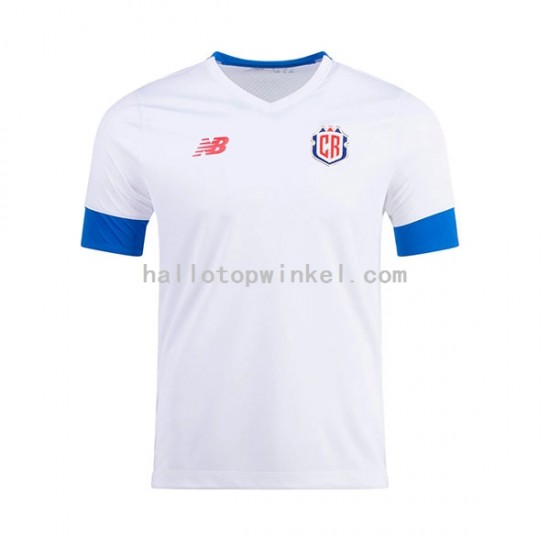 Costa Rica Voetbalshirt Heren Uit Tenue WK 2022 Korte Mouw