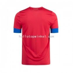 Costa Rica Voetbalshirt Heren Thuis Tenue WK 2022 Korte Mouw