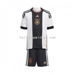 Duitsland Voetbalshirt Kleuters/Kids Thuis Tenue WK 2022 Korte Mouw