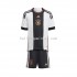 Duitsland Voetbalshirt Kleuters/Kids Thuis Tenue WK 2022 Korte Mouw