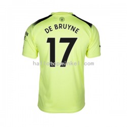 Manchester City Voetbalshirt De Bruyne 17 Heren Derde Tenue 2022-2023 Korte Mouw