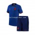 Nederland Voetbalshirt Kleuters/Kids Uit Tenue WK 2022 Korte Mouw