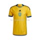 Zweden Voetbalshirt Heren Thuis Tenue 2022 Korte Mouw