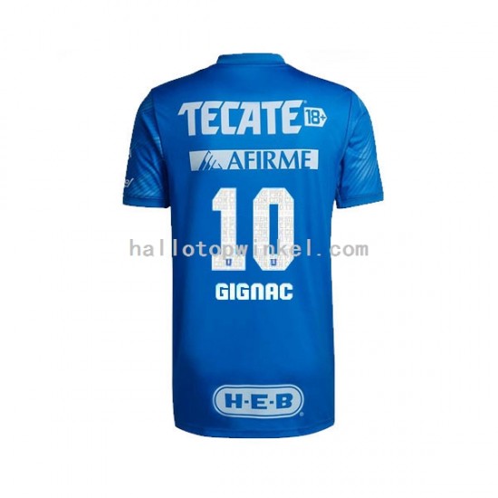 Tigres UANL Voetbalshirt André-Pierre Gignac 10 Heren Uit Tenue 2022-2023 Korte Mouw