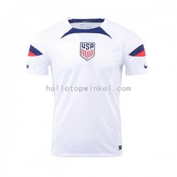 USA Voetbalshirt Heren Thuis Tenue WK 2022 Korte Mouw