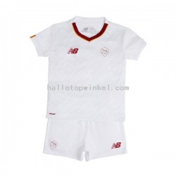 AS Roma Voetbalshirt Kleuters/Kids Uit Tenue 2022-2023 Korte Mouw