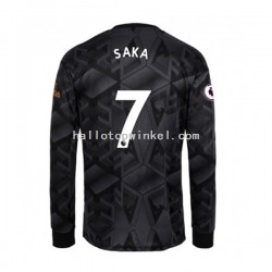 Arsenal Voetbalshirt Bukayo Saka 7 Heren Uit Tenue 2022-2023 Lange Mouw